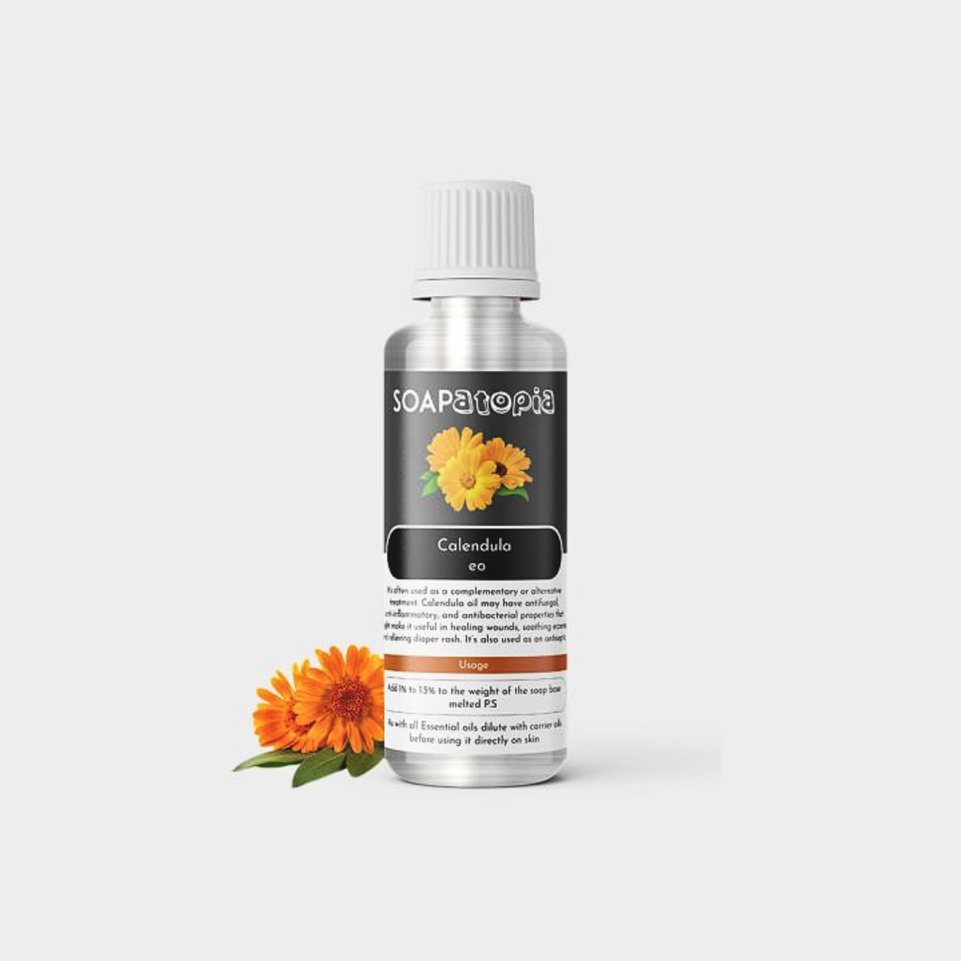 30ml Calendula (Marigold) Essential Oil - 100% PURE NATURAL - Glass Bottle