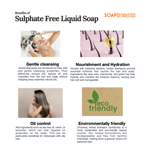 Sulphate-Free body wash base transparent