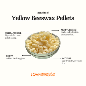 Yellow Beeswax Pellets