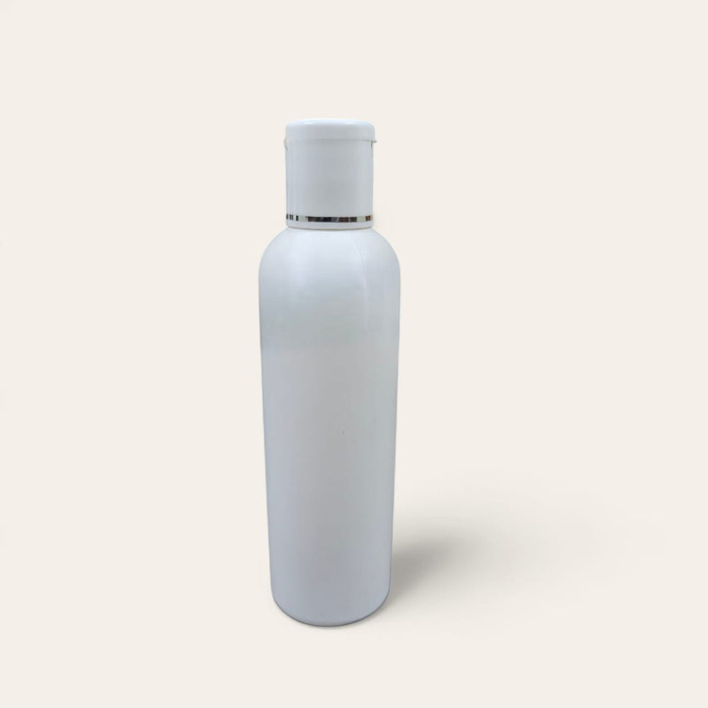 100 ml white round pet bottle