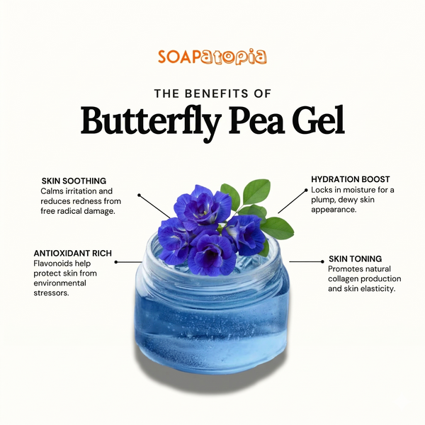 Butterfly Pea Flower (Clitoria ternatea) Gel