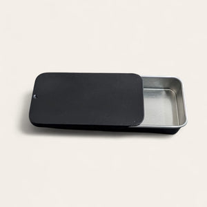 15 gms sliding tins- black