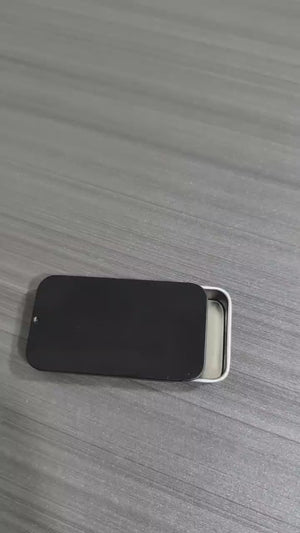 15 gms sliding tins- black